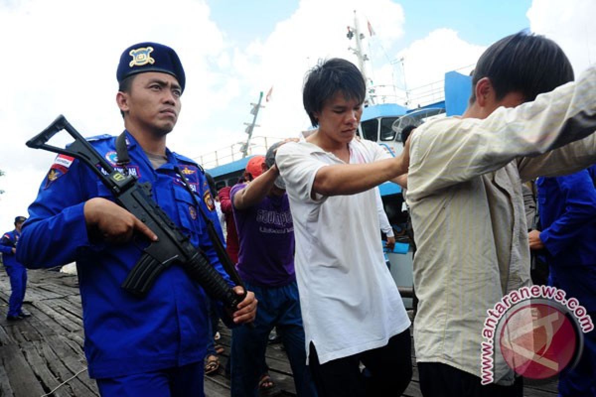 KKP tangkap tujuh kapal ilegal berbendera Vietnam