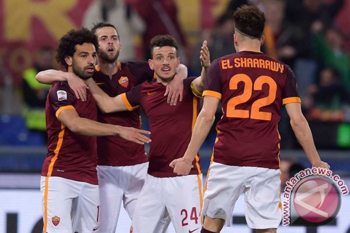 Roma menang 4-1 atas Fiorentina