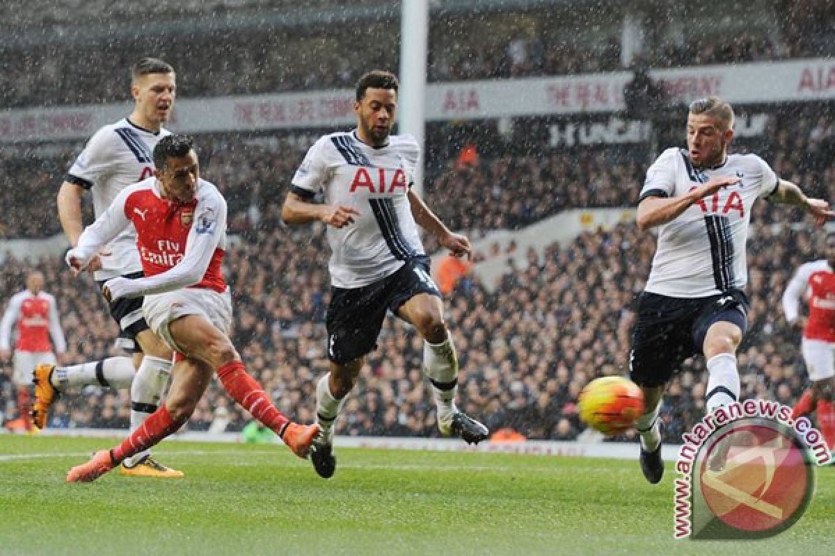 Tottenham bermain imbang 2-2 dengan Arsenal