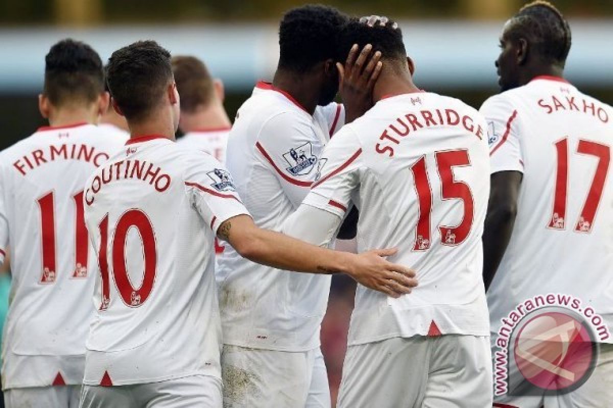 Liverpool Bungkam Palace 2-1