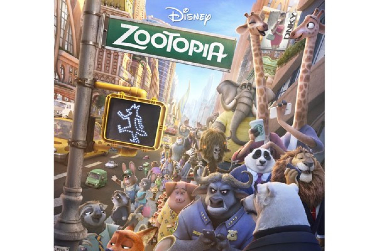 "Zootopia" boyong trofi animasi terbaik Golden Globe