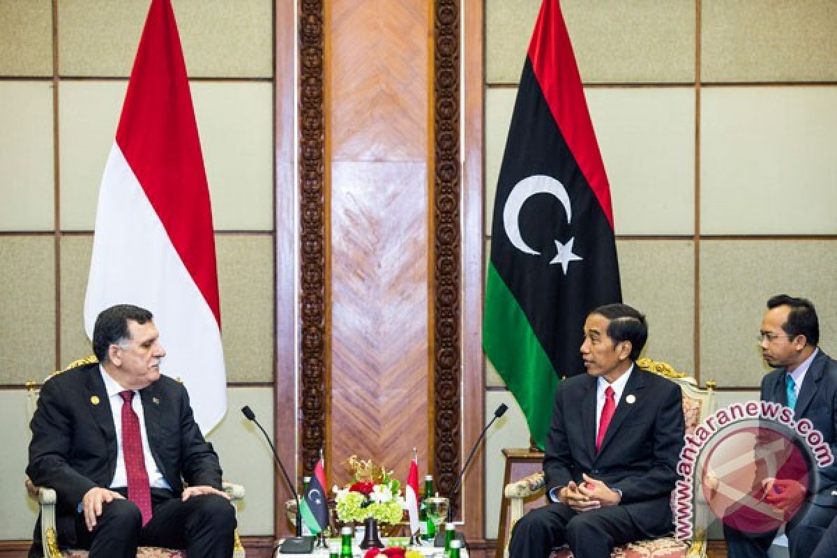 KTT OKI - Jokowi berterima kasih kepada Libya