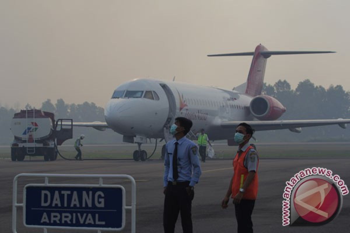 Asap mulai ganggu penerbangan di Aceh