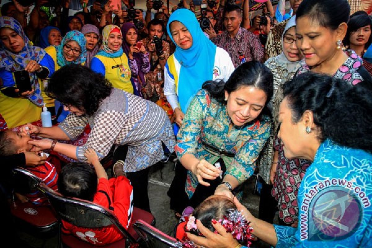 Menkes : Imunisasi polio paling efektif cegah kecacatan