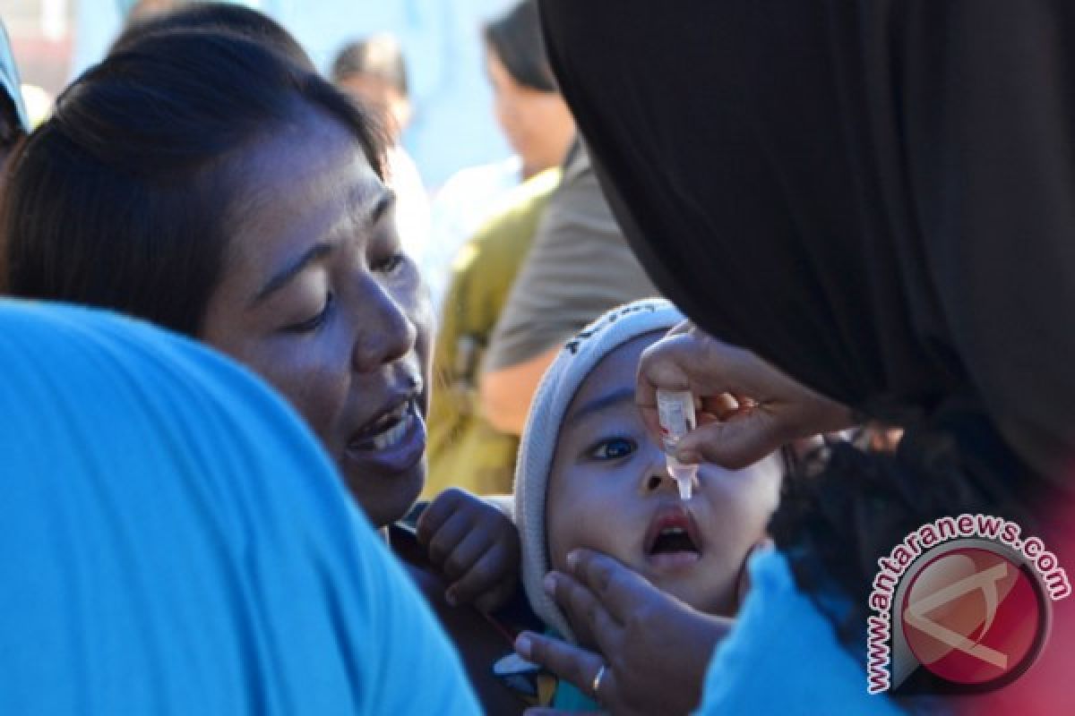 Padang Panjang Targetkan 5.320 Balita Imunisasi Polio