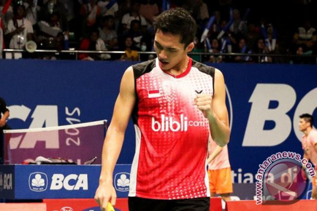 Jonatan Melaju Ke Babak Utama All England