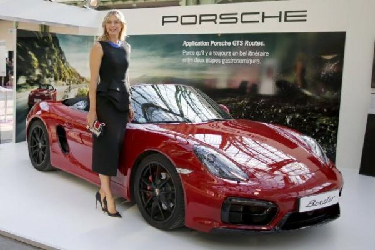 Porsche tangguhkan sponsor Maria Sharapova terkait doping