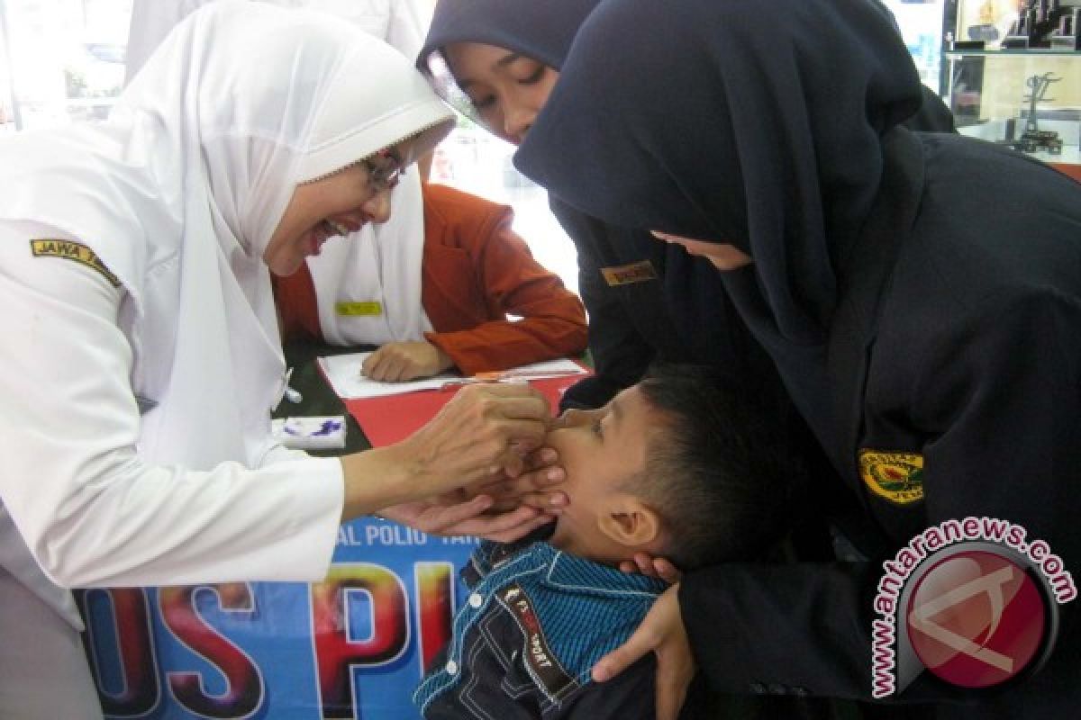 95,92 Persen Balita Jember Sudah Divaksin Polio