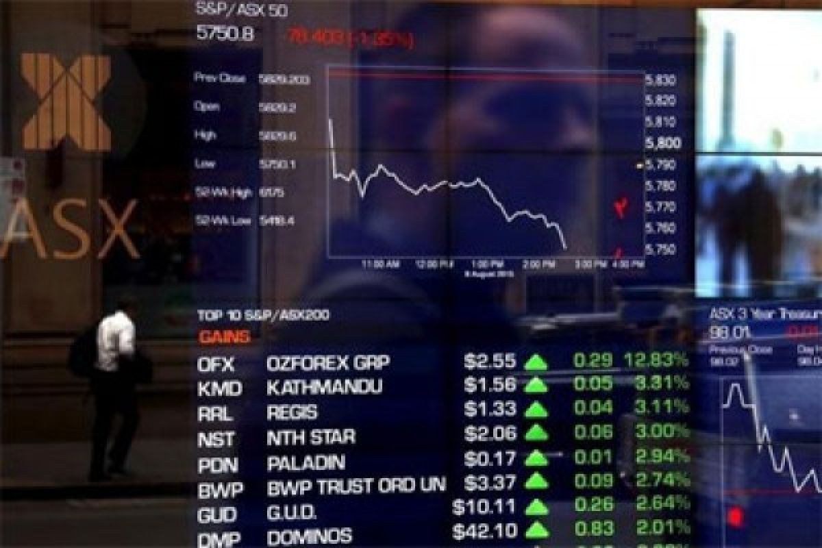 Saham Australia ditutup lebih tinggi ditopang lonjakan sektor material