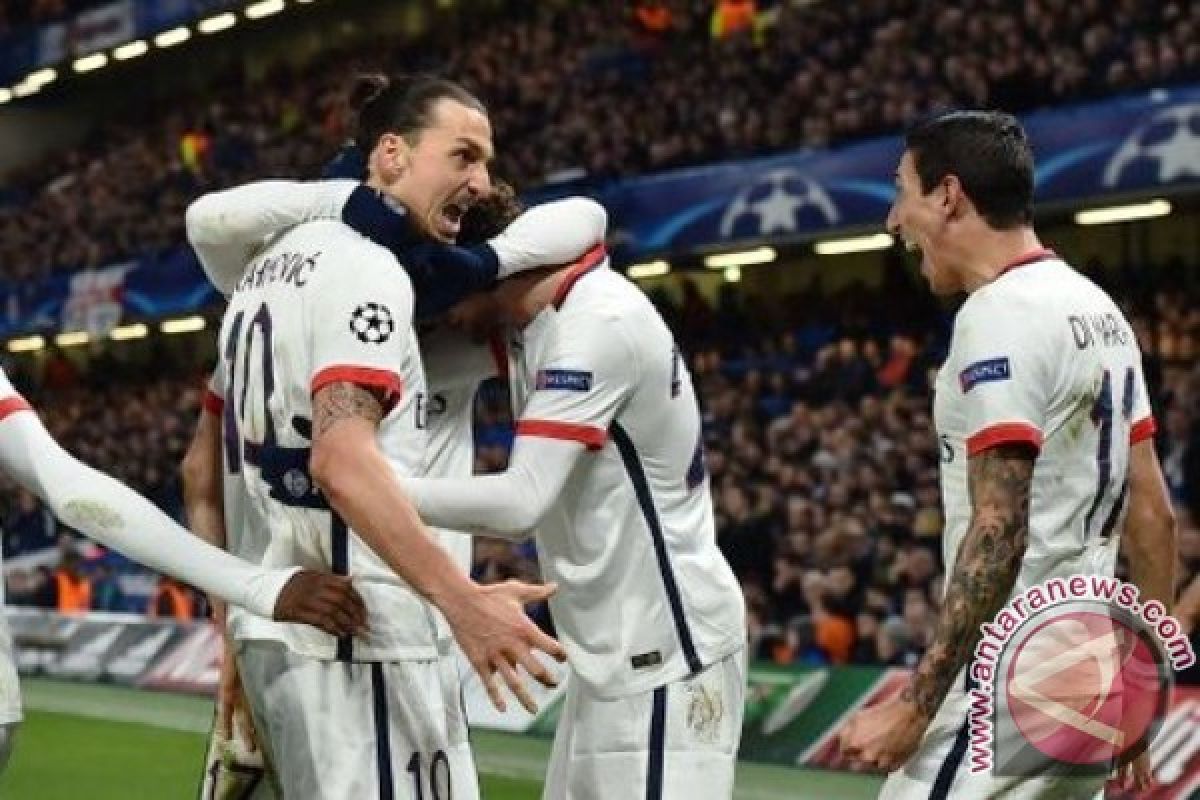 Liga Champions, PSG singkirkan Chelsea 2-1