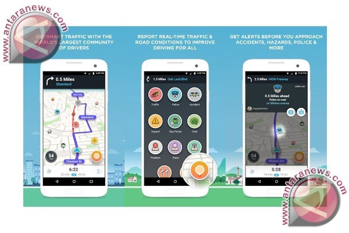 Waze Hadirkan Wajah Baru Untuk Pengguna Android