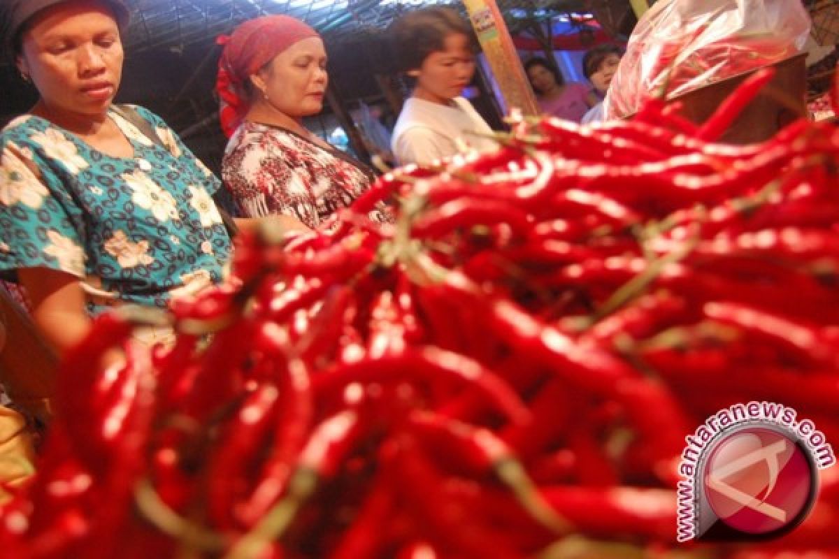 Harga cabai merah keriting naik di Jambi 