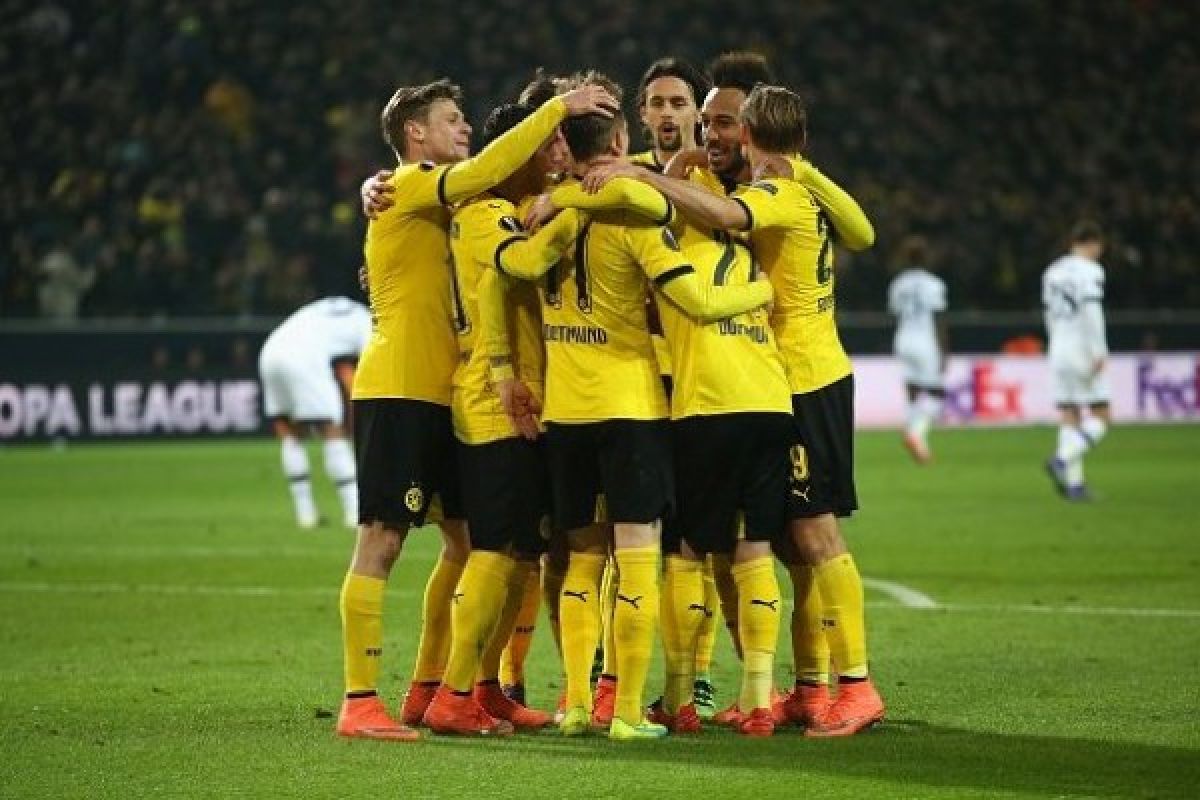 Liga Europa, Dortmund gebuk Tottenham 3-0