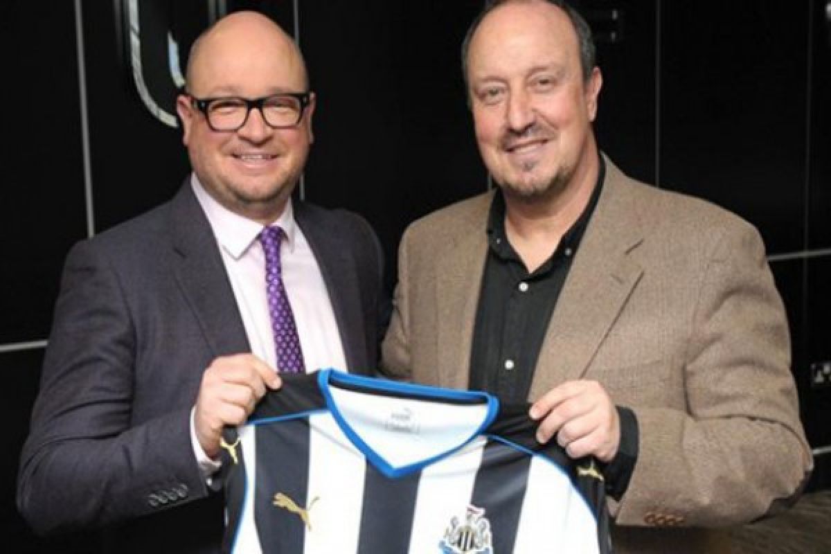 Benitez teken kontrak tiga tahun dengan Newcastle