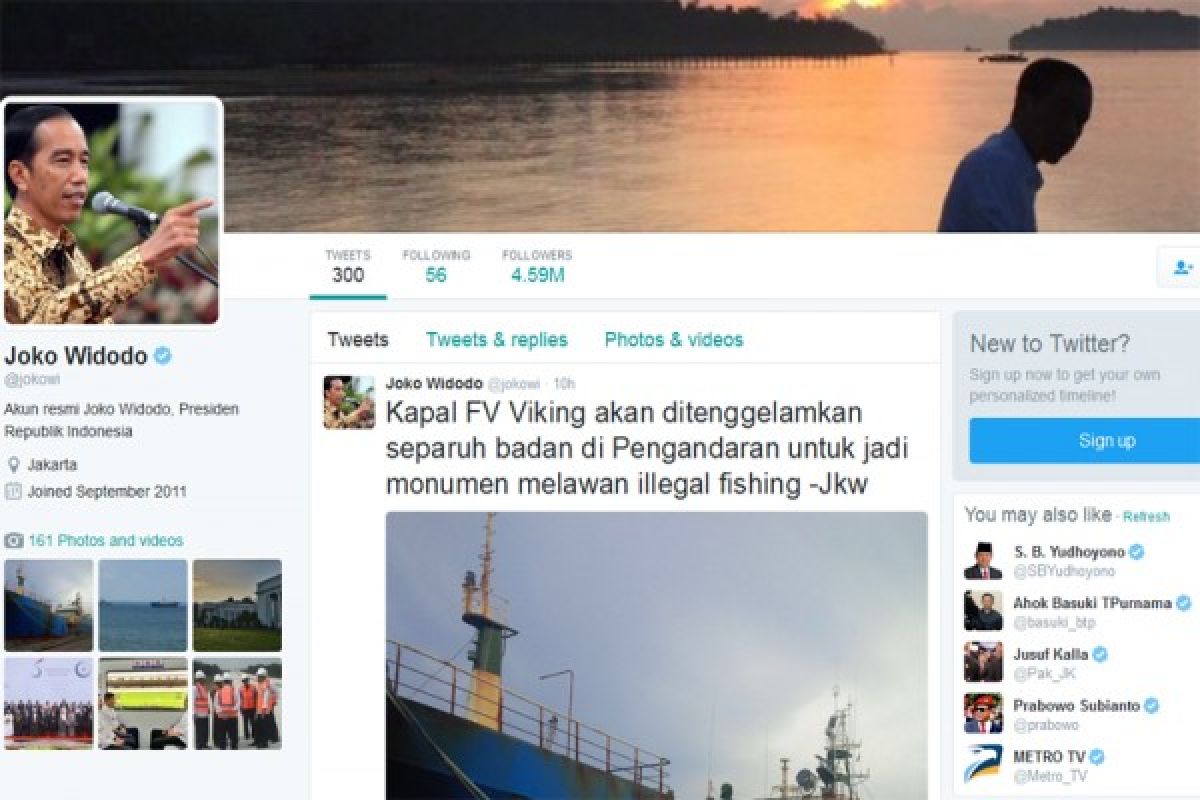 Presiden Jokowi: FV Viking monumen melawan "illegal fishing"