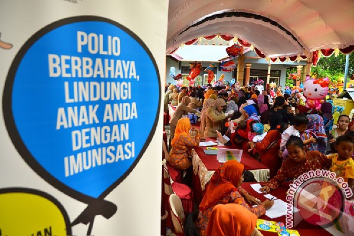 Lima kabupaten di Papua belum laporkan cakupan PIN Polio