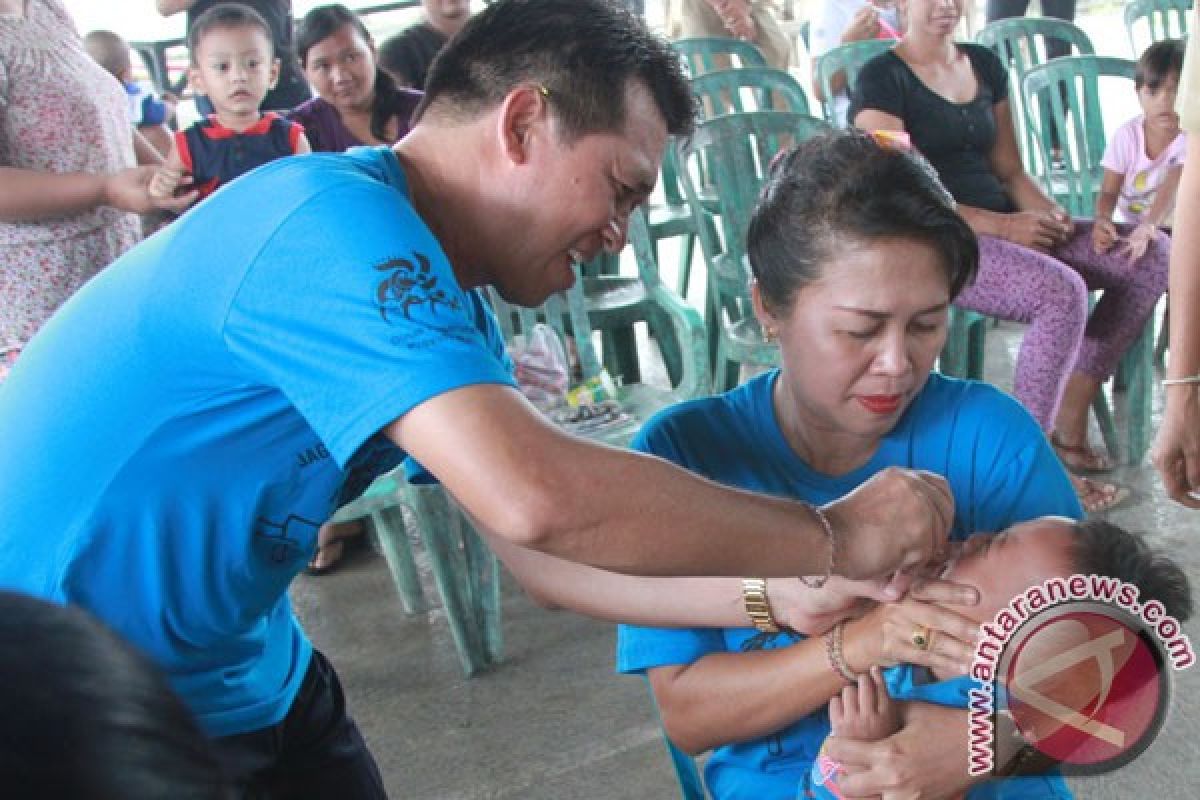 Pencanangan PIN Polio Kabupaten Klungkung