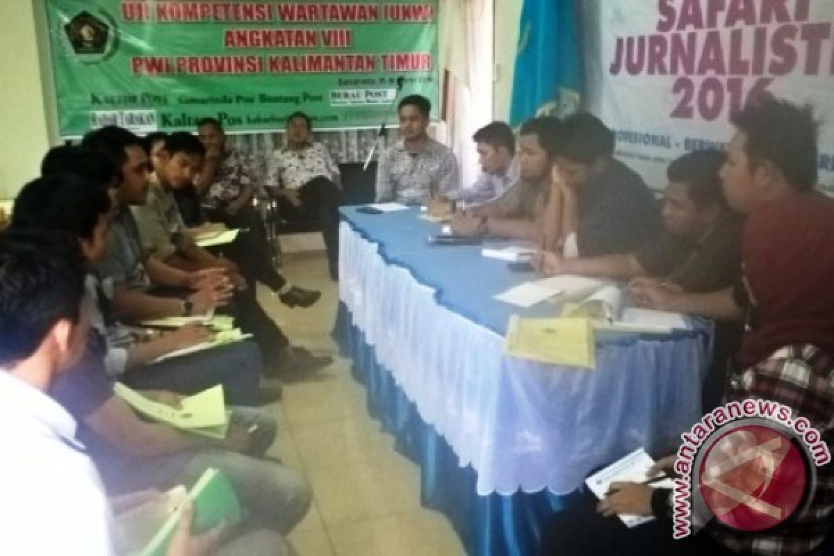 153 Wartawan Kaltim Kantongi Sertifikat UKW