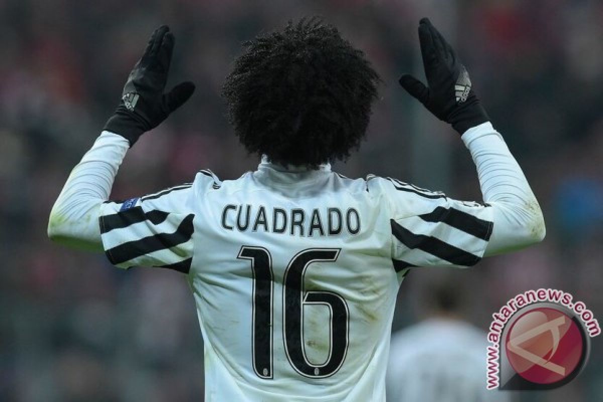 Cuadrado antar Juventus tekuk Sampdoria 1-0 di babak pertama