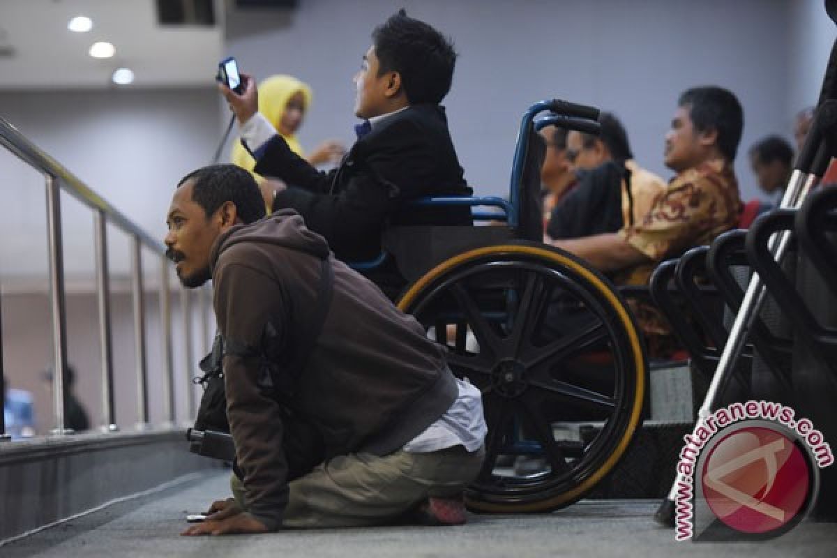 Padang bangun kawasan ramah penyandang disabilitas