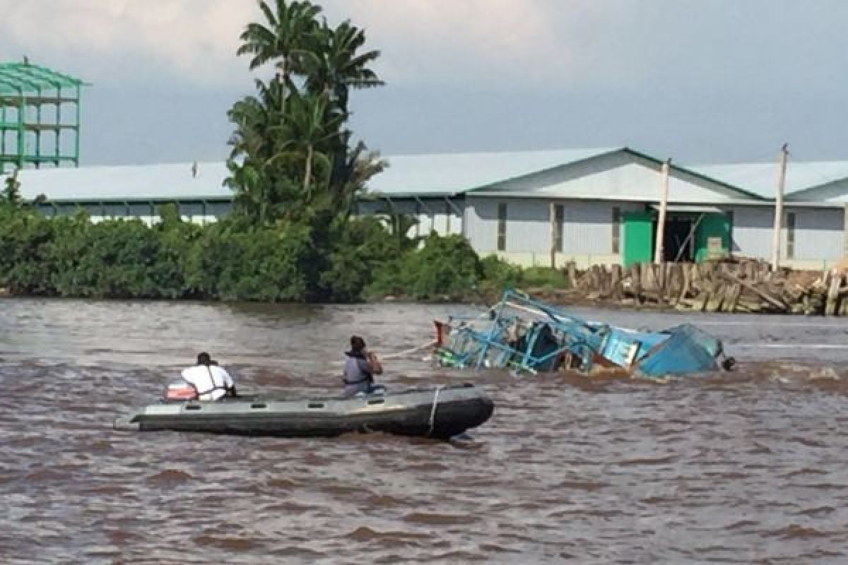 Lantamal Pontianak Lanjutkan Pencarian ABK Di Muara Jungkat 