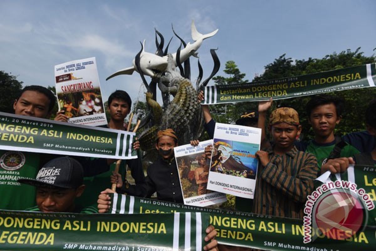 Komunitas Dakocan Lampung ajari mendongeng