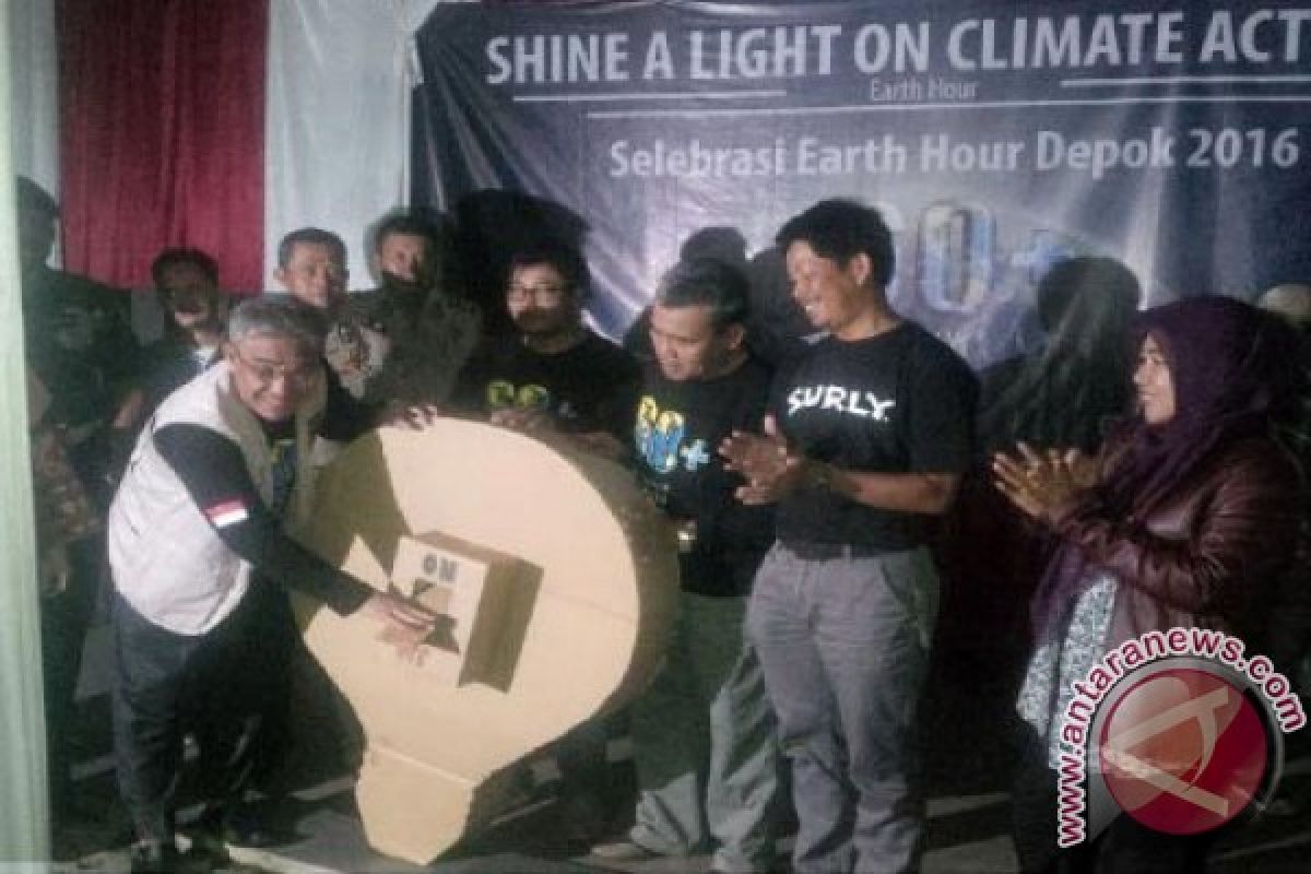 Earth Hour Depok Dipusatkan Di Lembah Gurame 