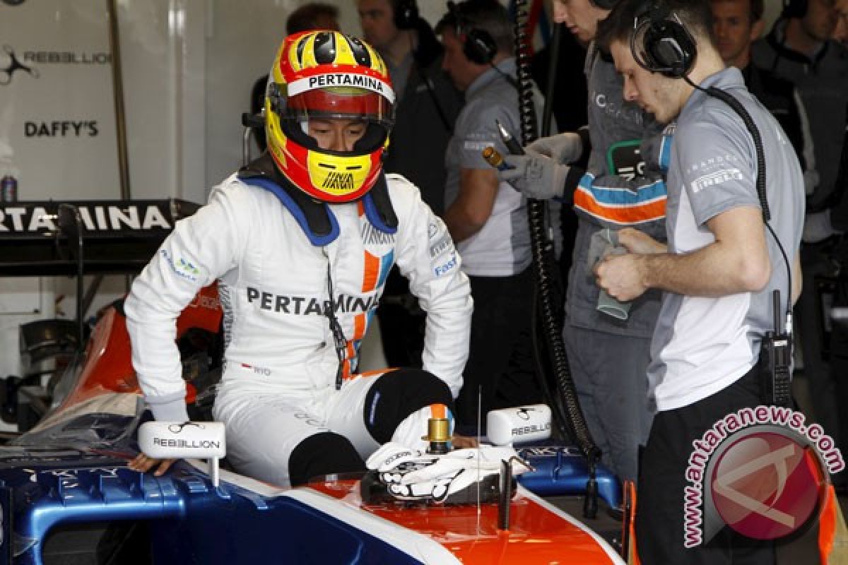 Rio Haryanto rayakan Lebaran tanpa nasi kuning