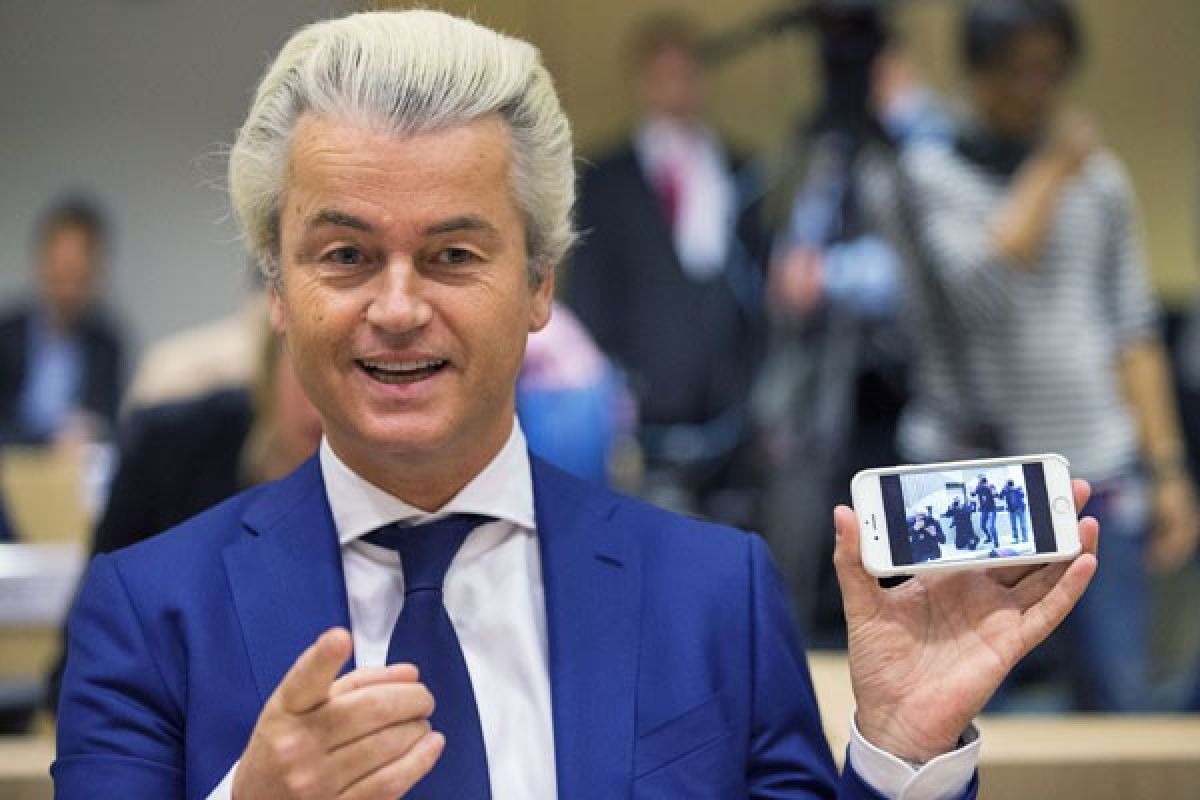 Politisi anti-Islam Belanda Geert Wilders dinyatakan bersalah dalam kasus diskriminasi