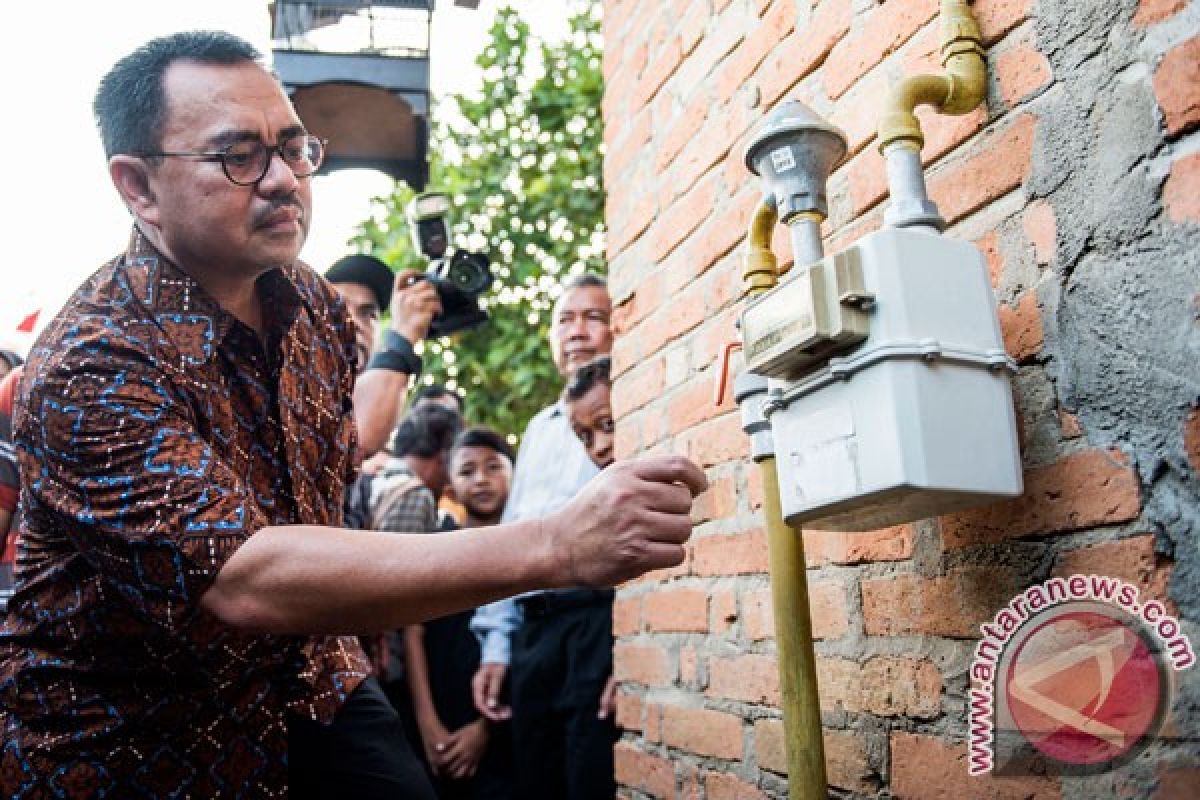 Pemerintah bangun 32.000 sambungan gas rumah tangga di Prabumulih