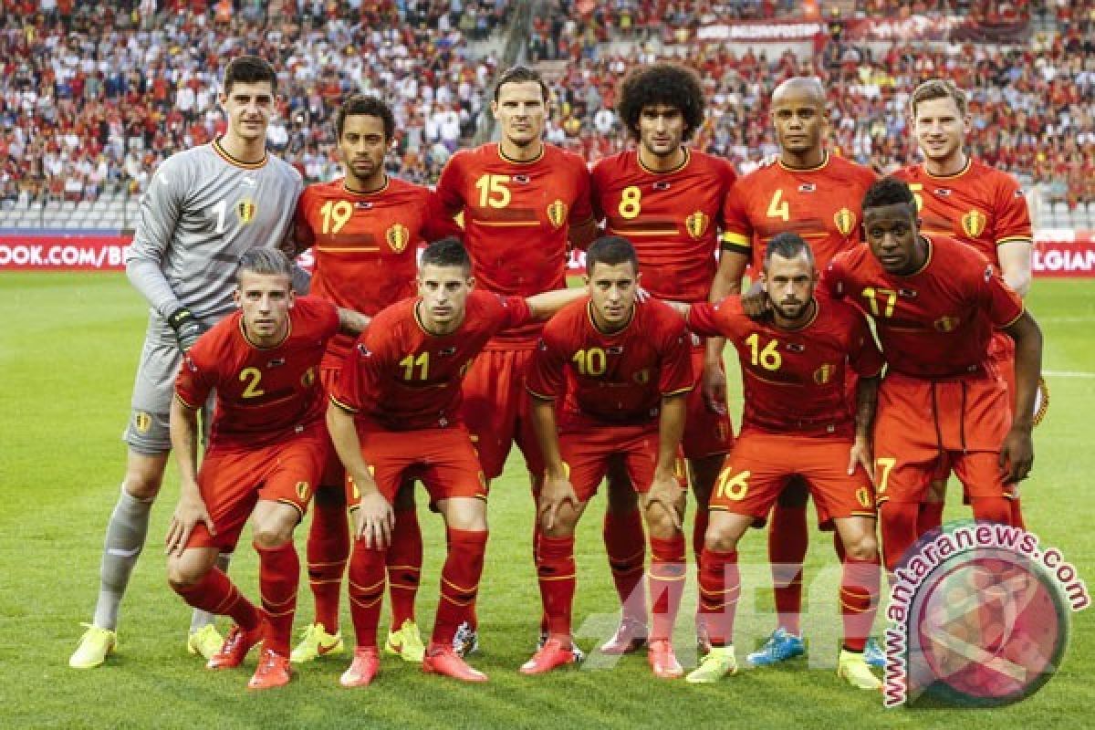 Belgia tim Eropa pertama lolos ke Piala Dunia