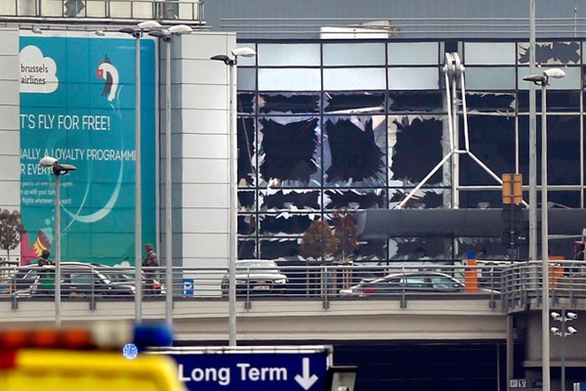 Ledakan hantam Bandar Udara Internasional Brussel, satu tewas