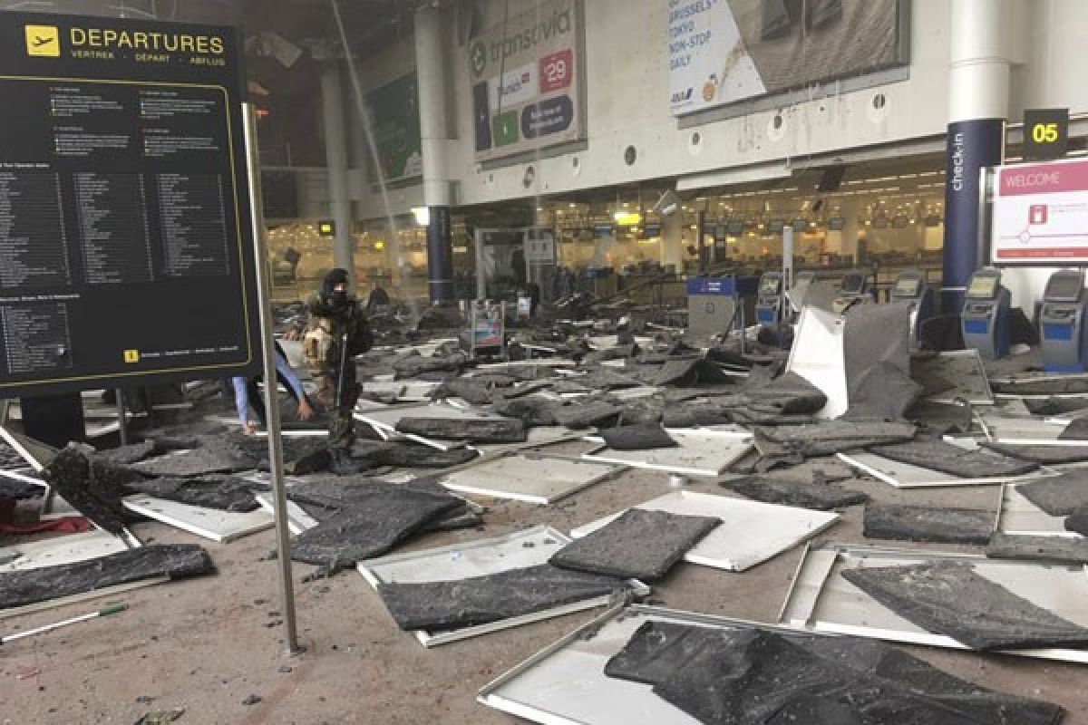 Bandara Brussel dibuka kembali tapi hanya terminal keberangkatan