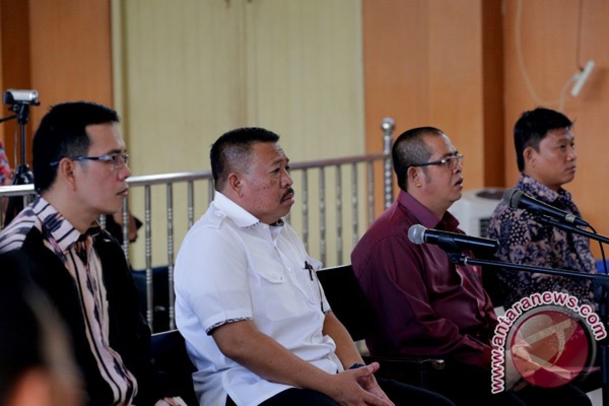 Sidang empat pimpinan DPRD Musi Banyuasin masuki tahapan vonis