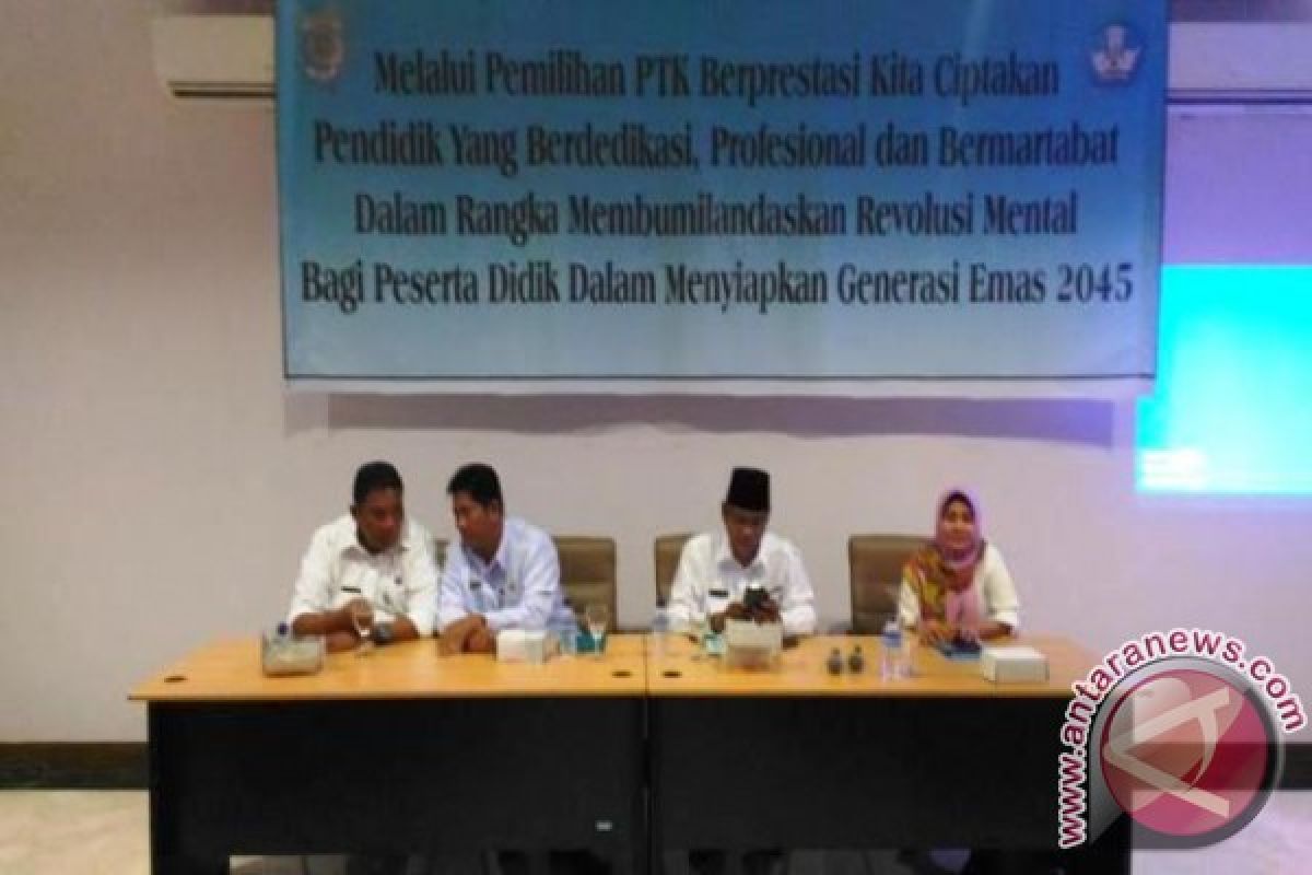 Dinas Pendidikan Paser Gelar Pemilihan Pendidik Berprestasi 