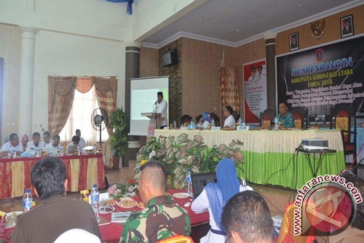 Gorontalo Utara Sinergiskan Program Prioritas Mengacu Musrenbang 