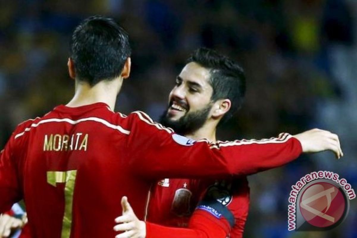 Spanyol hantam Korsel 6-1 pada laga persahabatan