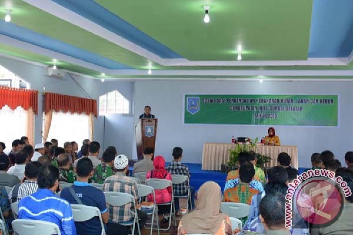 HSS Cegah Kebakaran Hutan dan Lahan