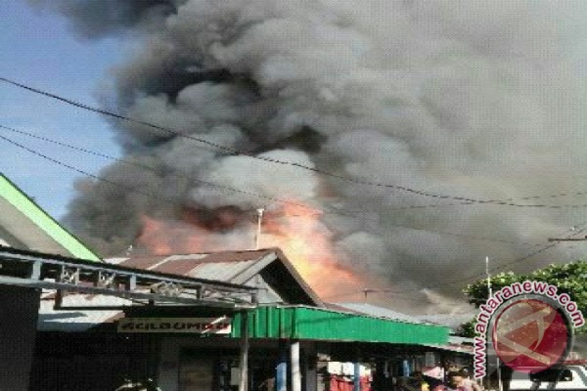 Husband and wife burned in a fire