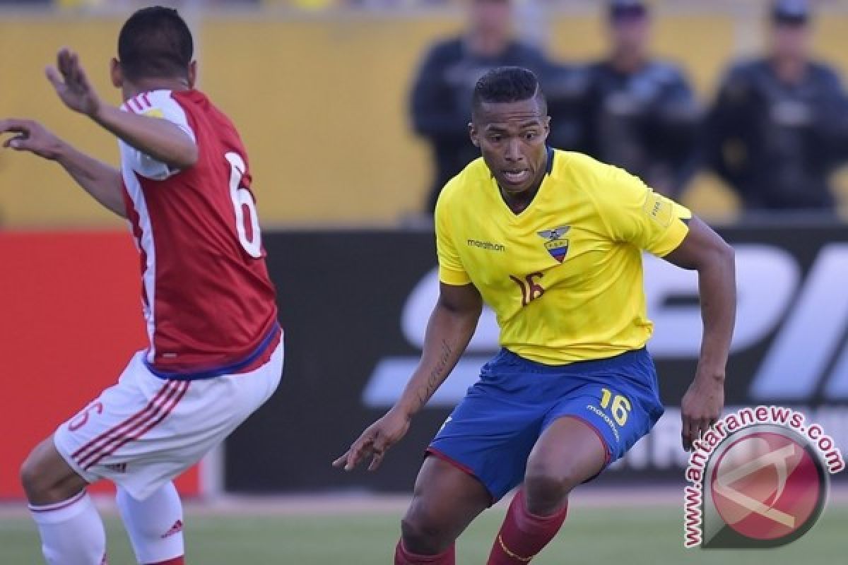 Ekuador puncaki klasemen Kualifikasi Piala Dunia zona Conmebol