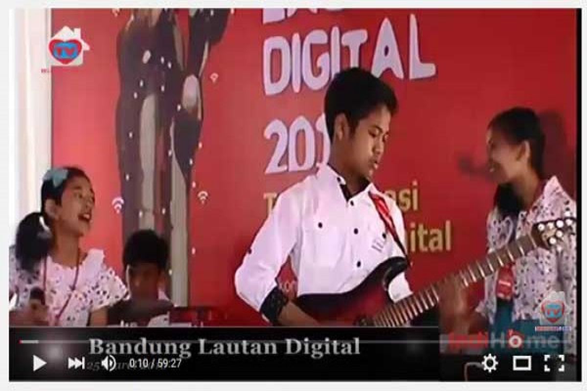 Seribu siswa ikuti Bandung Lautan Digital