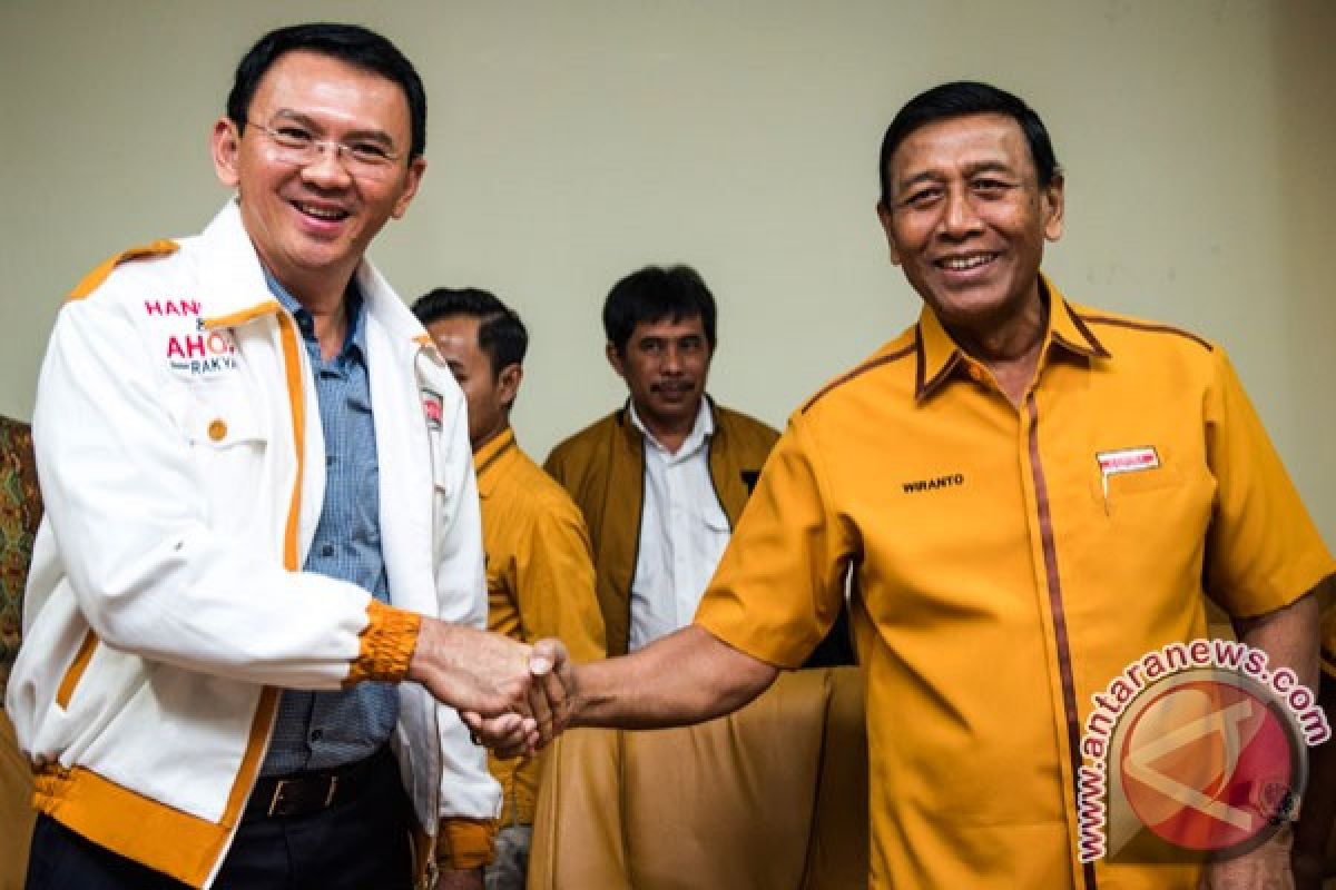 Wiranto beberkan alasan Hanura dukung Ahok