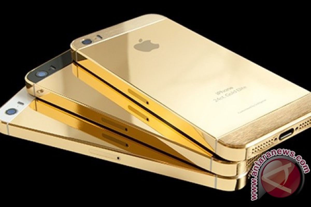 Goldgenie tawarkan iPhone SE berlapis emas 24K