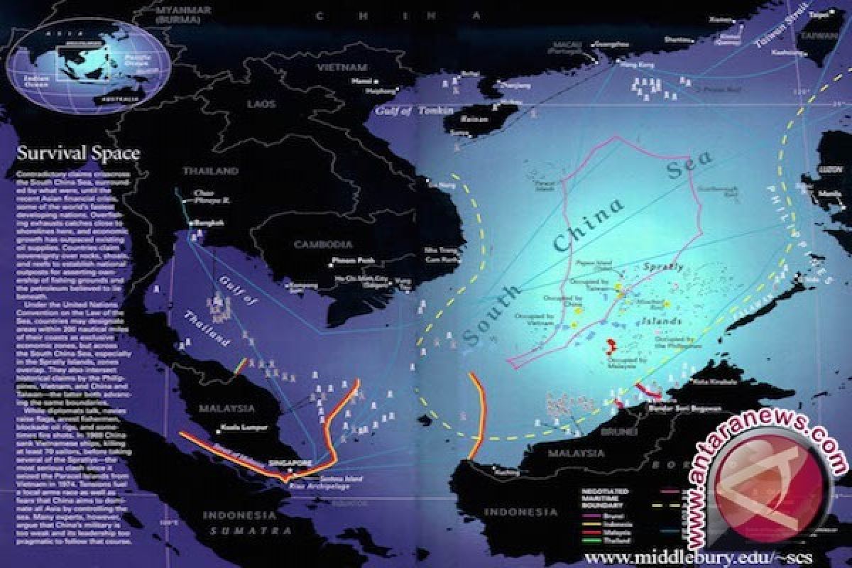 Indonesia Dorong Penghormatan Hukum Internasional Terkait LCS