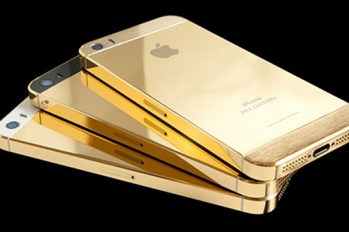 Goldgenie tawarkan iPhone SE berlapis emas 24K 