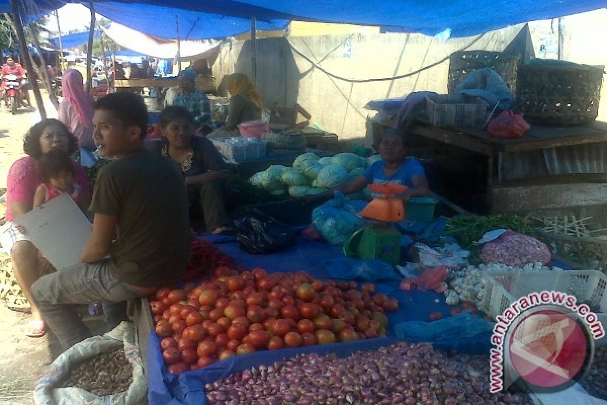 Pasca Libur Tahun Baru, Pasar Inpres Kotapinang Normal