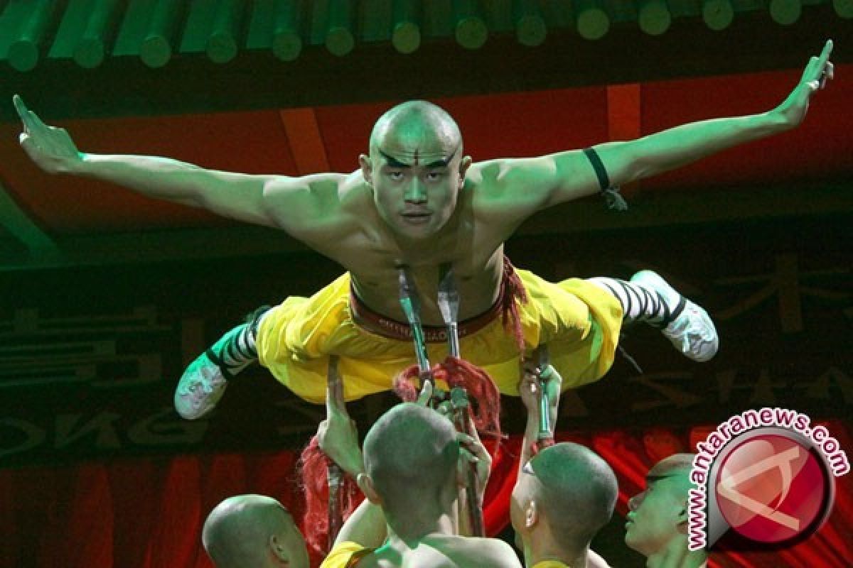 Pendekar Shaolin tampil di Indonesia segera