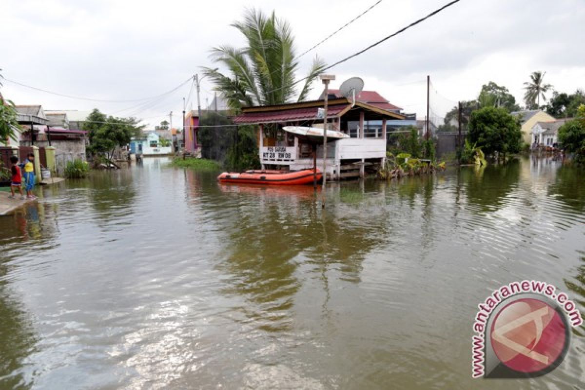 Floods submerge hundreds of houses in Musi Banyuasin, South Sumatra