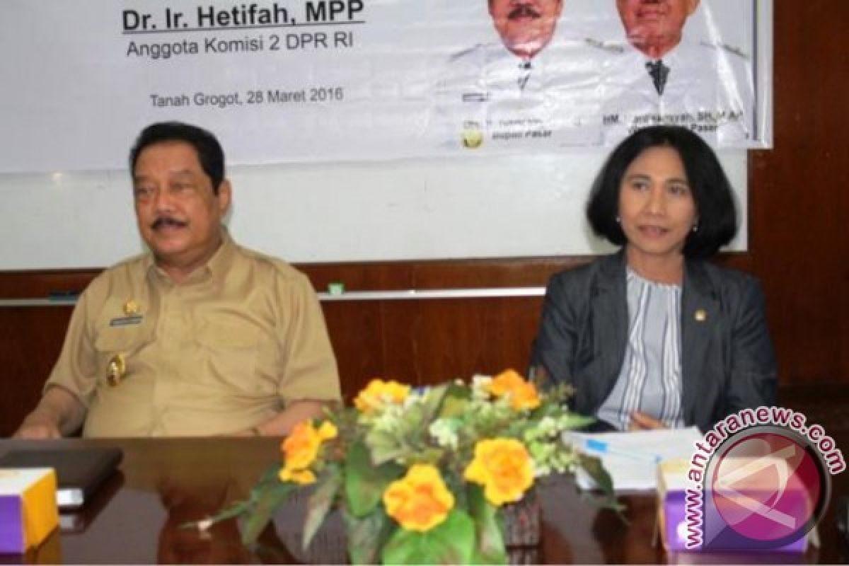 Bupati Paser Terima Kunjungan Anggota DPR RI