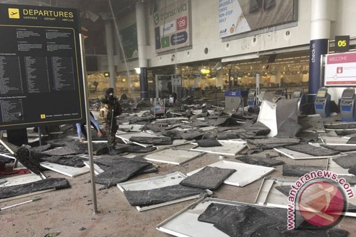 Korban Bom Brussels Naik Jadi 35 Orang